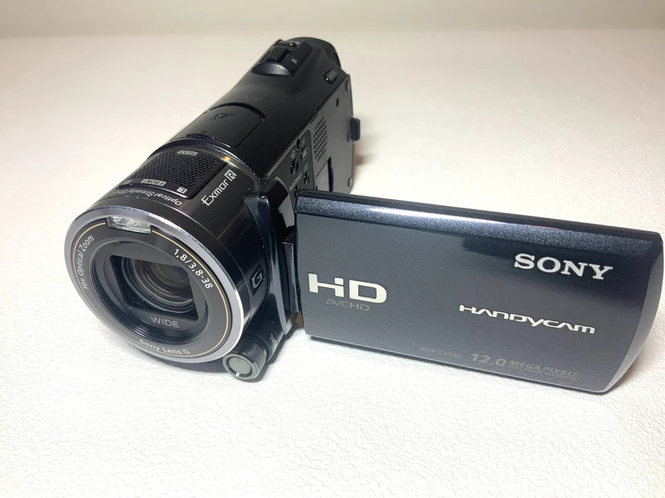 Tested [MINT / Box] SONY HDR-CX550V Handycam Camcorder Night Shot OK From Japan - Image 2 of 4
