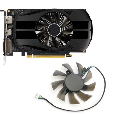 Cooling Fan FD8015U12D For   GTX1650 4GB PHOENIX OC ITX Graphics Video Card *uq