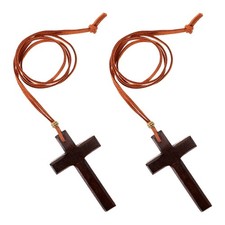 2 Pcs H&auml;ngendes Kreuzornament F&uuml;r Auto-R&uuml;ckspiegel Auto-r&uuml;ckspiegelanh&auml;nger