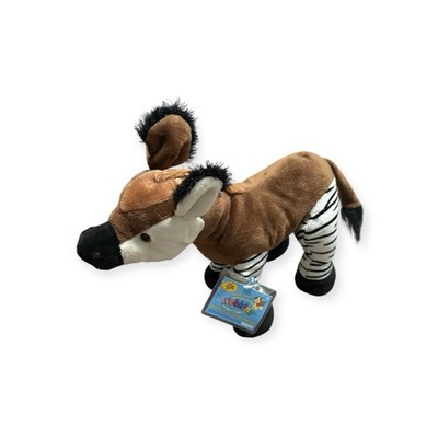 Webkinz Okapi Plush HM445 with Code Virtual Pet