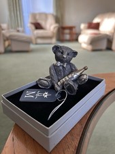 Country Artists Sterling Silver Coated Bear Ornament ‘Something Special’