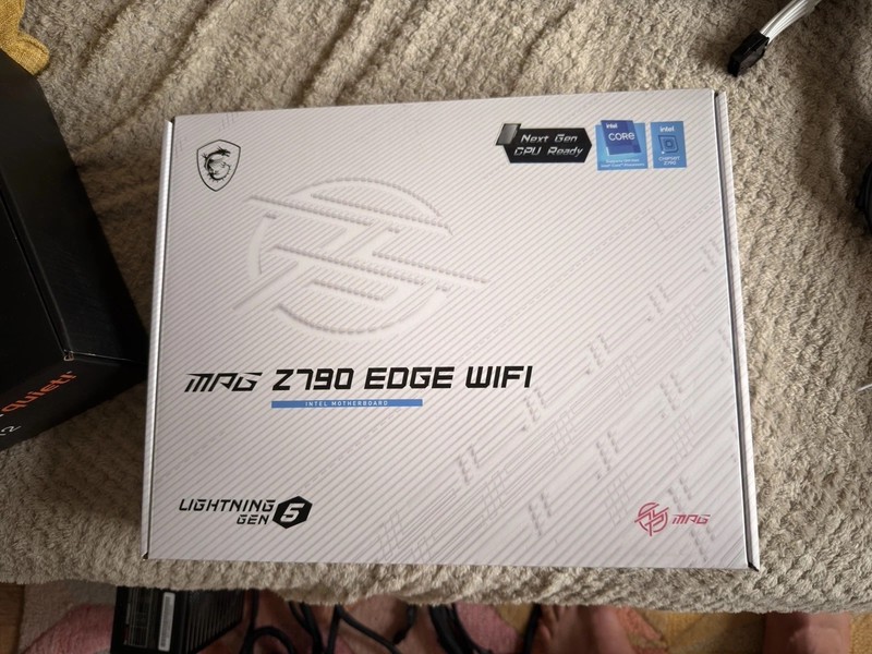 MSI MPG Z790 EDGE WIFI DDR5 Motherboard LGA 1700 DDR5 +DP ATX