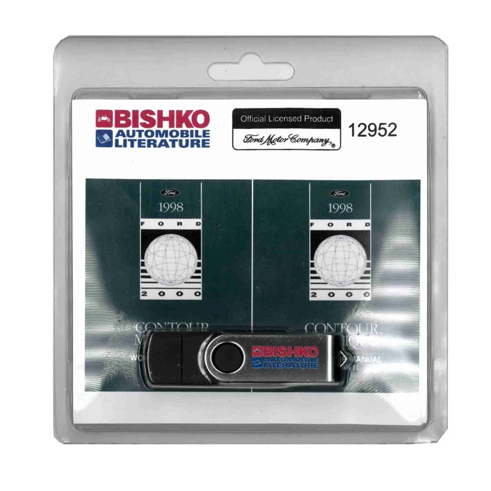 1998 福特 Contour, Mercury Mystique 商店维修手册 USB — 第 2/3 张图片