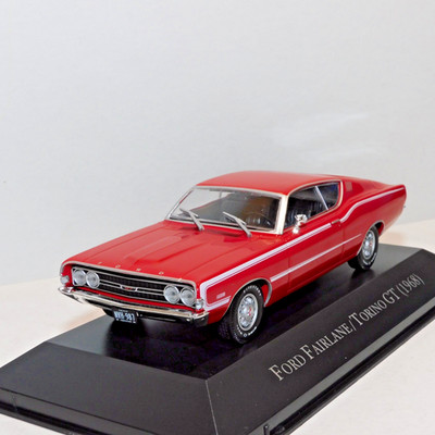 Deagostini 1968 Ford Fairlane Torino GT rot 1/43