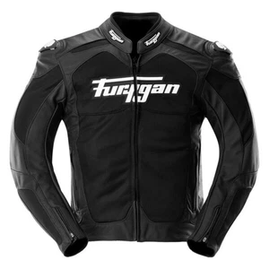 Furygan Speed Mesh 3 Motorcycle Jacket Mens Black White