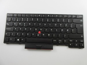 Nordisch Tastatur LENOVO THINKPAD E490 PK131661A21 01YP340 Original
