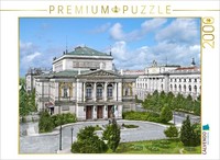 Calvendo Puzzle Leipzig - Gewandhaus Und Bibliothek 2000 Teile Puzzle Quer | 200