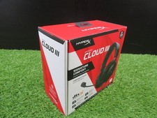 HyperX Cloud III Over-Ear Gaming Headset - Black - Wired