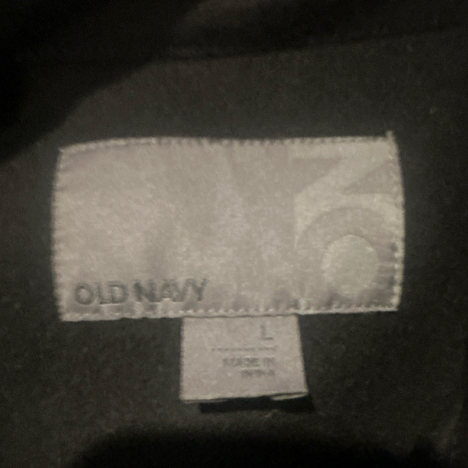 Old Navy Men's Black Solid Pattern Jacket Size L … - image 2