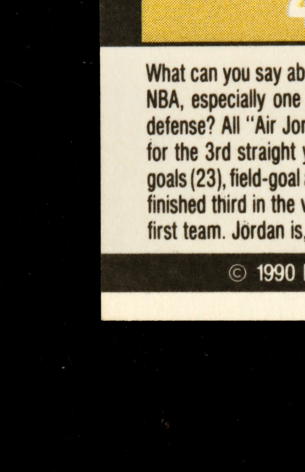 1990 Fleer '90 Michael Jordan #26 You Grade view 9
