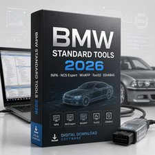 BMW OBD2 Diagnose Software 2026 passend f�r BMW E Modelle INPA NCS TOOL32