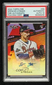 Spencer Strider Rookie Auto | eBay