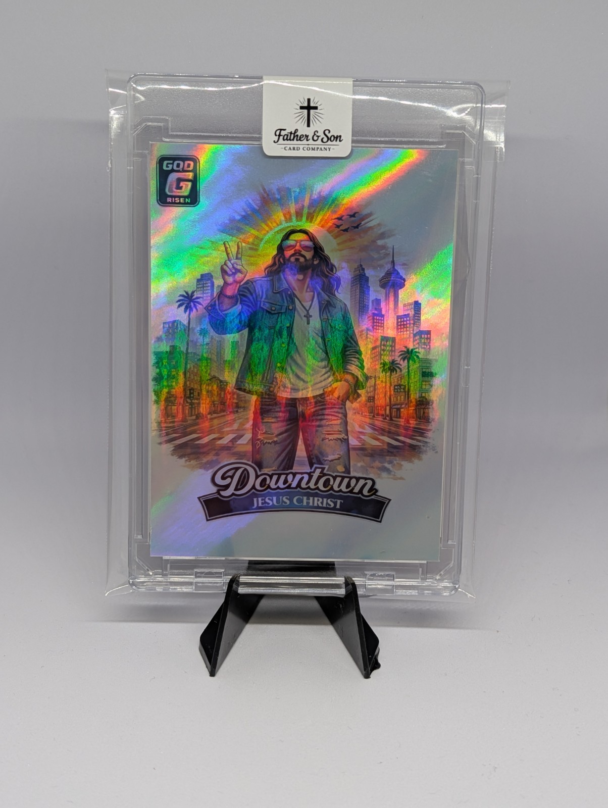 Jesus Christ Custom Devotional Card By Father & Son Card Company Downtown Parody