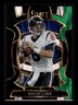 2025 Panini Select - Concourse David Carr #50 Black & Green Shock Prizm