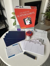 The Game of SCATTERGORIES Board Game - 2011 Hasbro - Sealed Cards  Working Timer