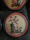 9 Vintage Chinese Lucite Floral Still Life Framed Wall Art — photo 10