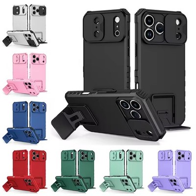 Kamera Schutz Slide Armor Case Handyhülle Für iPhone 17 16 15 14 13 12 11 XR XS