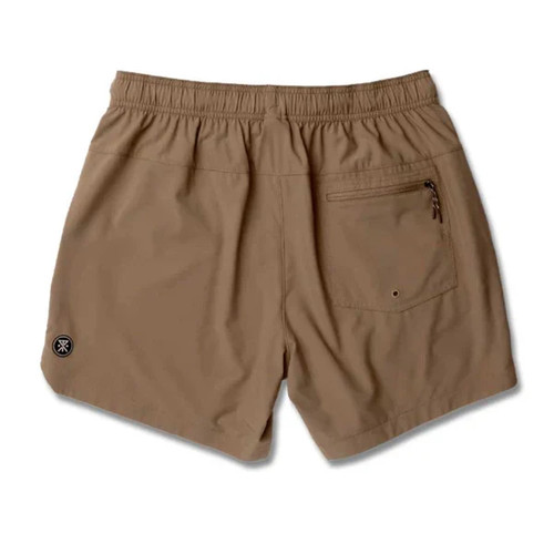 Roark Serrano Men's Shorts 5" Hillside Khaki Active Workout NEW Sz XL #5813 - Picture 2 of 3