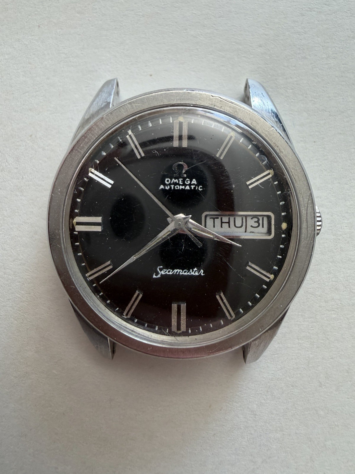 Automatic Vintage 17 OMEGA 1960s WORKS Watch Jewel Swiss Movement Seamaster - vintagewatches.pk