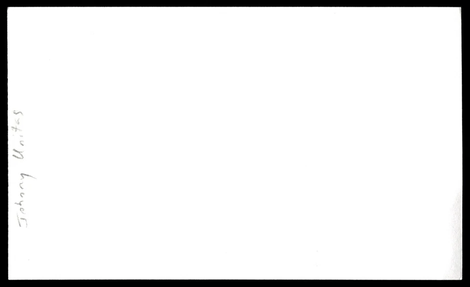 Tarjeta autógrafa Johnny Unitas 3x5 índice - Baltimore Colts - HOF automática Foto 2 de 2