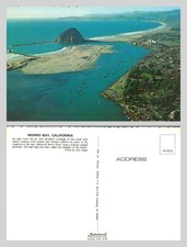 Postkarte - Luftaufnahme von Morro Rock, Morr...