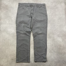Dickies Carpenter Trousers Mens 36" Straight Leg Workwear Pants, Grey