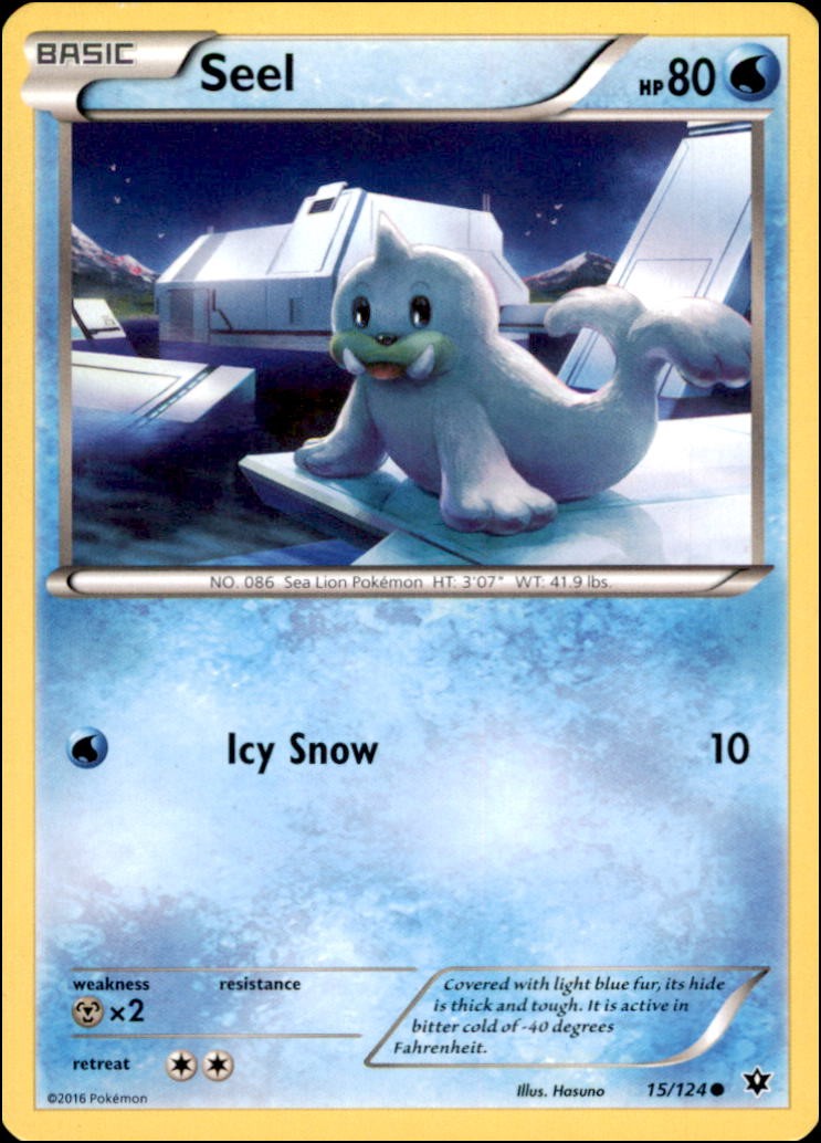 Pokemon - Seel #15/124 - FCO Common