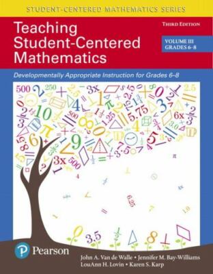 Teaching Student-Centered Mathematics: - Paperback, by Van de Walle - Good