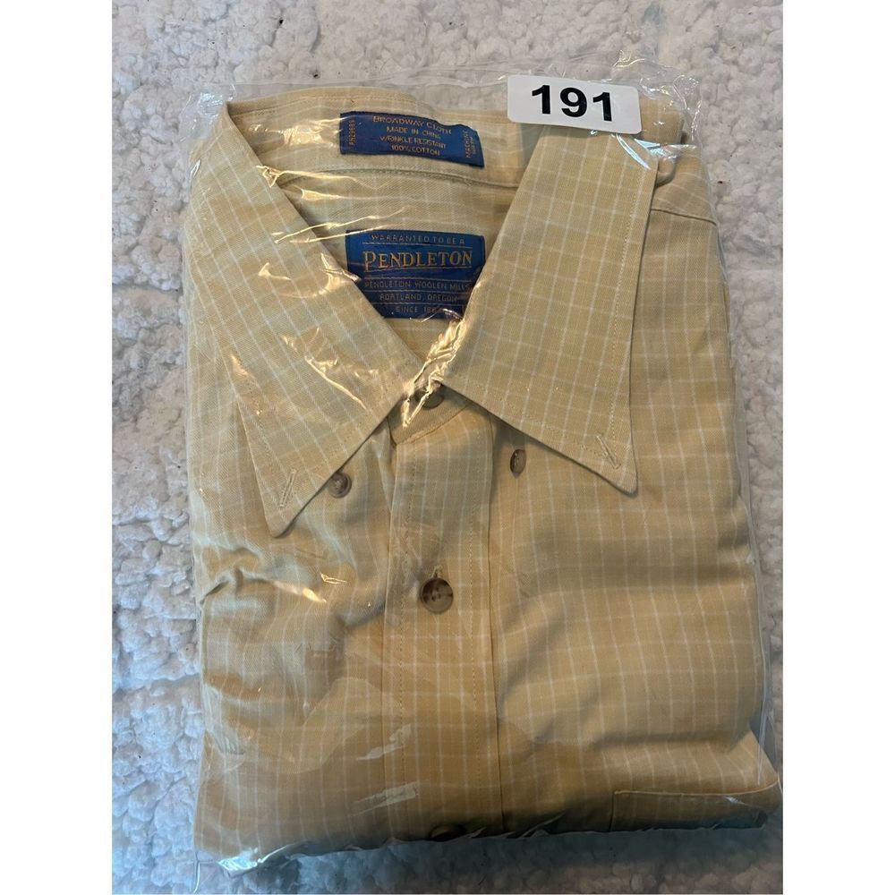 Vintage, Pendleton, button-down shirt - image 6