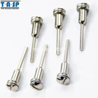 6PC Dremel Screw Head Mandrel Rotary Holder 1/4" Arbor Hole 1/8" 3.2mm Shank