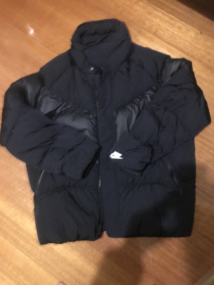 Nike Down Black Puffer Jacket | eBay
