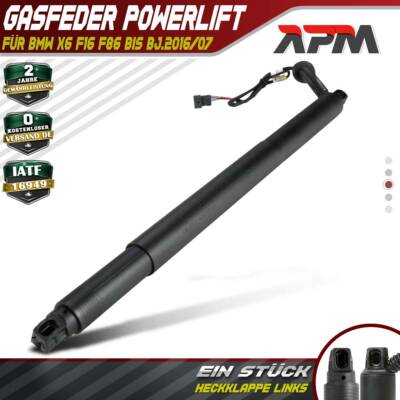 Elektrische Gasfeder Powerlift Heckklappe Links für BMW X6 F16 F86 bis bj.2016