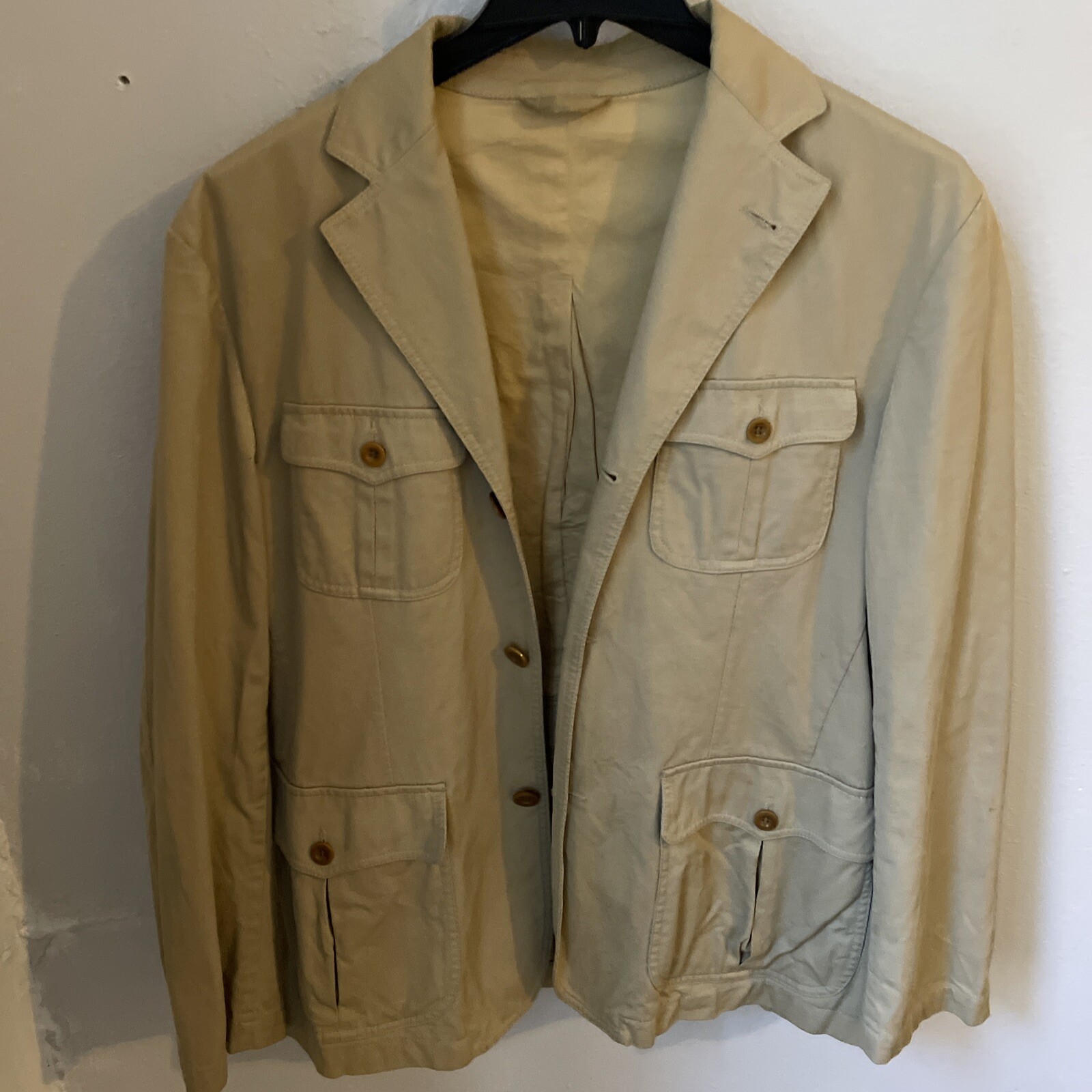 Vintage Limited Issue Khaki Jacket L Military Issue Gem