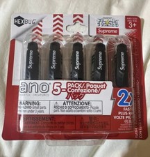 Supreme/Hexbugs Black 5 PACK/ FW21 Week 6 AUTHENTIC  IN HAND BLACK BRAND NEW
