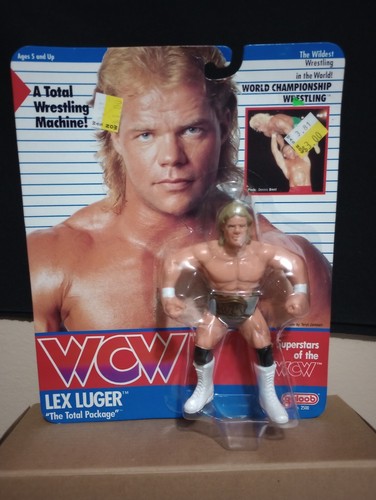 1990 WCW Wrestling Galoob Lex Luger Action Figure ...