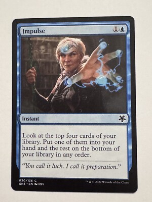 Impulse [Game Night: Free-for-All] Near Mint MTG | eBay