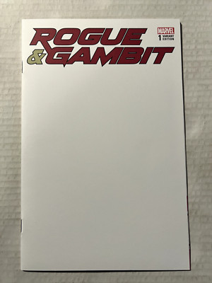 ROGUE & GAMBIT #1 FIRST APPEARANCE OF LAVISH SKETCH BLANK VARIANT COVER 2018