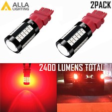 2x LED Super Red Tail Light Bulb For 1997-2003 Ford F-150 F-250 F-350 Super Duty
