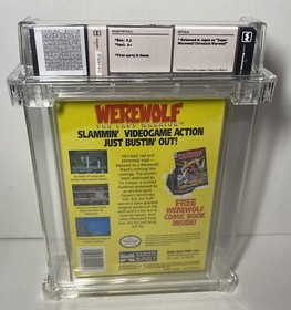 Werewolf The Last Warrior (Nintendo NES 1990) NES WATA 9.2A+ SEALED