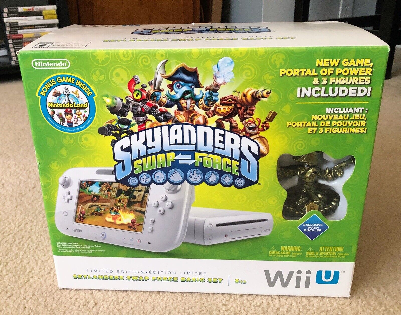 Nintendo Wii U Basic Set, 8GB - Skylanders Bundle