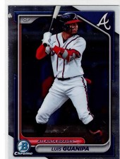Luis Guanipa Atlanta Braves 2024 Bowman Chrome Draft  **