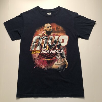 Majestic LeBron James T Shirt 2016 NBA Finals MVP Size Men's Small