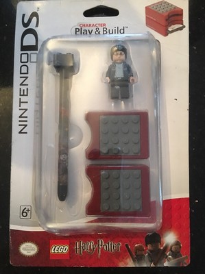 LEGO HARRY POTTER MINIFIGURE MINIFIG W/ NINTENDO DS STYLUS BRICK GAME CASES
