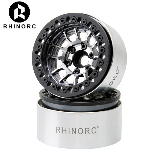 Llanta OffSet RhinoRC 1.9" MOZA ZERO 4 piezas para coche sobre orugas RC 1/10 SCX10 RR10 - Imagen 5 de 17
