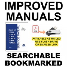 New Holland TC35A TC35DA TC40A TC40DA TC45A TC45DA Tractor Service Repair Manual