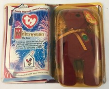 Ty Ronald Mcdonald House Charities Millenium the bear teenie beanie babies 1999