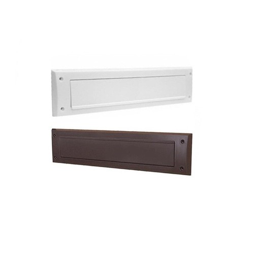 Interior Letter Box Cover Tidy Plate With Flap & Draught Excluding
