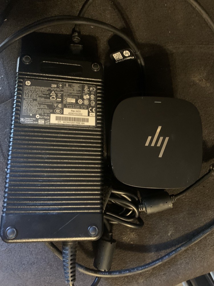 HP Thunderbolt 120W G2 Docking Station HSN-iX01 with 120w AC Adapter Included