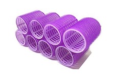 Large Self Grip Hair Rollers Pro 8 Count Pack of 1 Assorted,Assorted Colors
