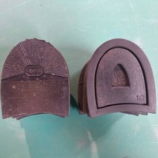 Pair VIBRAM Comfort Cushion Core Heels Size 9-10